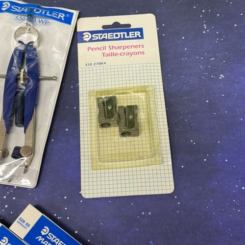 Staedtler Drafting Lot - Compass, Dots, Erasers, Sharpeners, Leads NOS - Picture 6 of 7