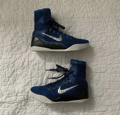 Kobe 9 Elite High Brave Blue Size 8 Great Condition Comes With Box