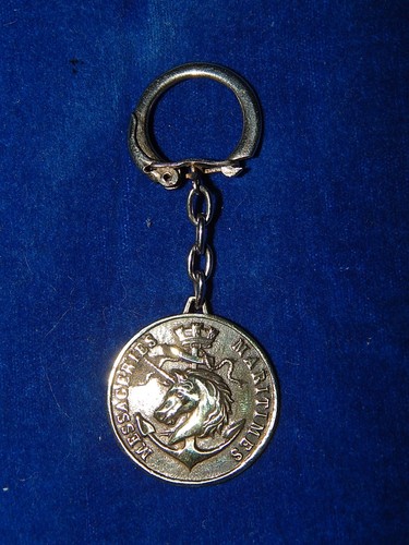 PORTE-CLES / key ring - MESSAGERIE MARITIMES - LICORNE / Unicorn - JOLI / Nice