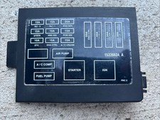 98-02 Camaro Firebird 15336634a Trans Am Under Hood Fuse Box Block Panel Cover