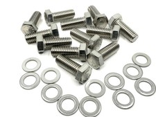 Sbc Intake Manifold Bolts Kit - Hex Stainless 327 350 400 Small Block Chevy 1 Sbc Intake Manifold Bolts Kit - Hex Stainless 327 350 400 Small Block Chevy 1