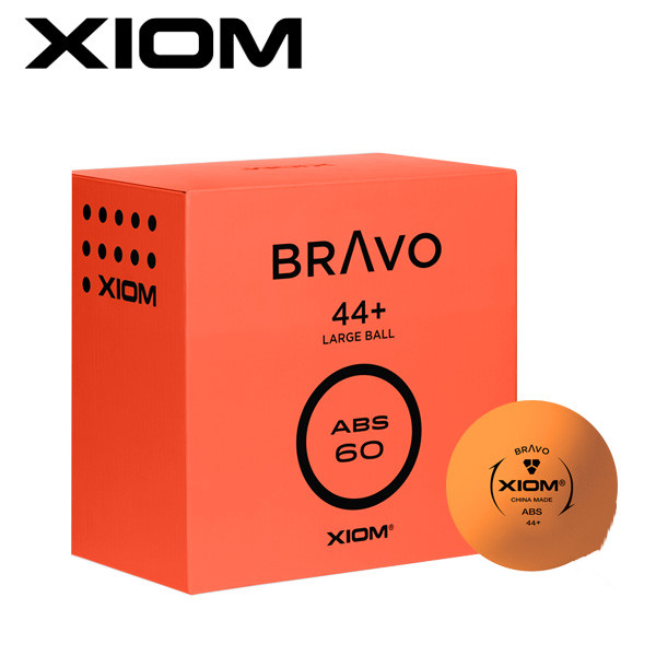 XIOM BRAVO Large Ball Table Tennis Balls Racket Sports Training Ball 60pcs NWT 13990₽
