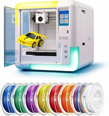 AOSEED X-Maker AI+ 3D Printer Kids Fully Assembled 400mm/s Auto Leveling