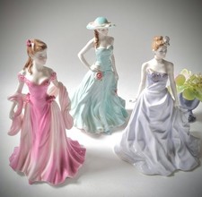 Royal Worcester Vintage Figur des Jahres Fine...