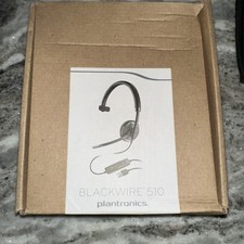 Plantronics Blackwire C510 500 Series USB On  Ear Headset with Case