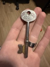 Rare Napa State Hospital Skeleton Key
