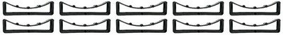 ITW Nexus schwarz 40 mm (1,5'') Gurtband Schlaufe Gurt Halter Aufbewahrung - 10er Pack