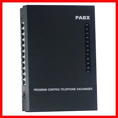 SOHO-PBX SP-208: 2 Lines, 8 Extensions Small Office Phone System
