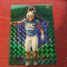 2024 Panini Mosaic - Rookies Junior Colson #361 Green Mosaic Prizm (RC)