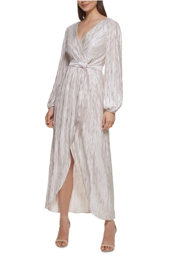 Long Sleeve Long Wrap Dresses for sale | eBay