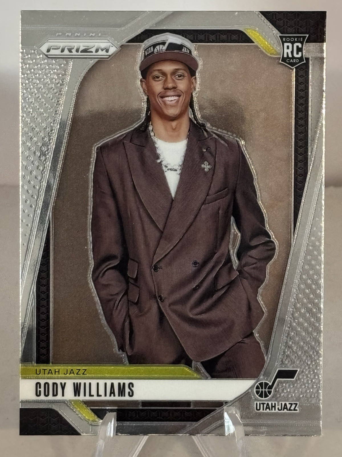 2024-25 Panini Prizm #232 Cody Williams Rookie Variation SP RC Jazz
