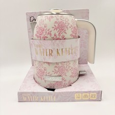 Hervidor de agua eléctrico DwellStudio 1,7 L 1500 W rosa floral rosa acero inoxidable