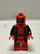Lego Super Heroes Deadpool Minifigure sh032 6866 Perfect Condition  