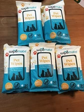 Wipemate Pre moistened Non Fragrance ALOE Pet wipes 300 ct