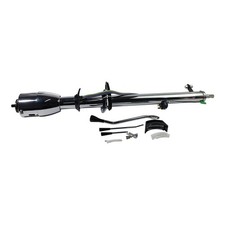 35" Chrome Universal Tilt Steering Column Automatic Shift W/O Key & Wheel