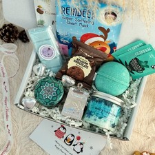 Christmas gift set for women PERSONALISED HAMPER Mum Friend Ladies PAMPER Box