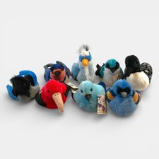 Wild Republic Audubon Birds Plush Lot of 8 Realistic Stuffed Animal Toy Read
