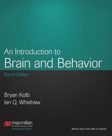 An Introduction to Brain and Behavior von Kolb, Bryan, W... | Buch | Zustand gut