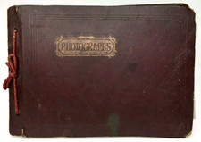 Antique 1940s Greeting Cards & Photograph Album Lot Made In USA
