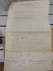 1864 Civil War Medical Certificate / disability 36th Wisconsin Vol. See pic