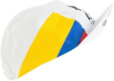 Retro Vintage Team Cycling Cap   Anti-Sweat, Team Jersey Caps, Cafe' De Colombia