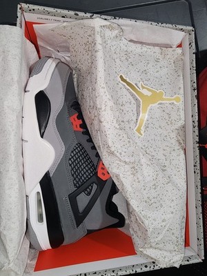 Air Jordan 4 Retro Infrared GS Size 7Y Brand New