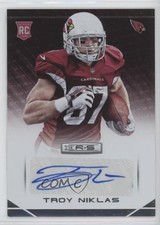 2014 Panini Rookies & Stars Longevity Parallel Signatures Troy Niklas Auto 0c3