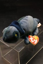 Ty Beanie Baby 9 inch Rainbow The Iguana Chameleon Toy