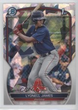 2023 Bowman Chrome Prospects Atomic Refractor Lyonell James #BCP-118 05nu