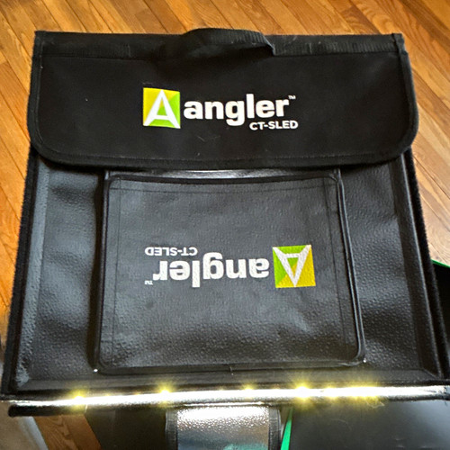 Angler CT-SLED LED Collapsible Light cube 17x17x17 in Black Nylon w/ AC Adapter