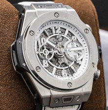 Hublot Big Bang Unico Titanium White JSM15 45 mm $20K MSRP 411.NE.2010.LR.JSM15 12