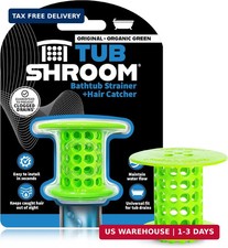 TubShroom Bathtub Drain Hair Catcher - In-Drain Tub Strainer  Clog Prevention P