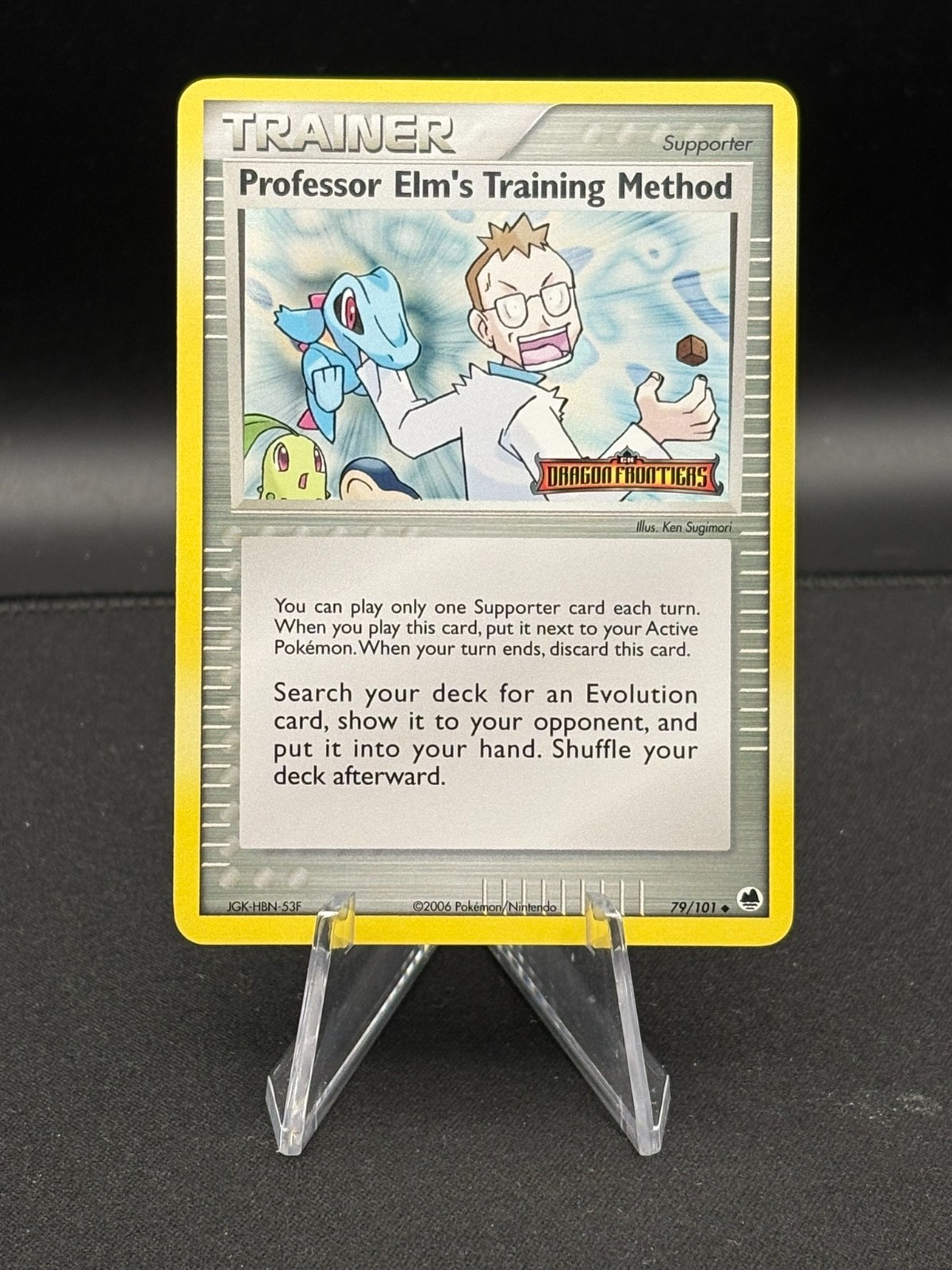 Professor Elm's Training Method 79/101 - Dragon Frontiers Reverse Holo - LP