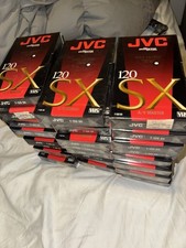 JVC SX T-120 VHS Tapes QTY OF 28