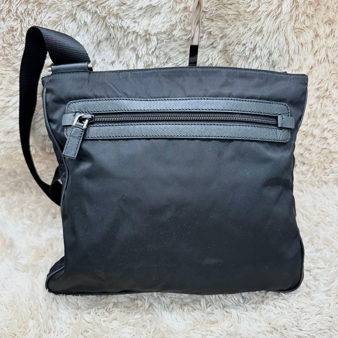 [Extremely Good Condition] PRADA Black Shoulder B… - image 3