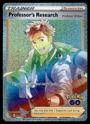Professor's Research 084 Holo | Pokemon Pokemon GO | englisch | Near Mint