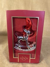 2024 LENOX 60th Anniv RUDOLPH RED NOSED REINDEER Baby  s 1st CHRISTMAS ORNAMENT