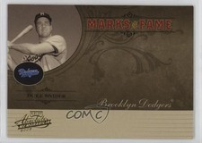 2005 Playoff Absolute Memorabilia Marks of Fame /150 Duke Snider #MF-56 HOF 04eb
