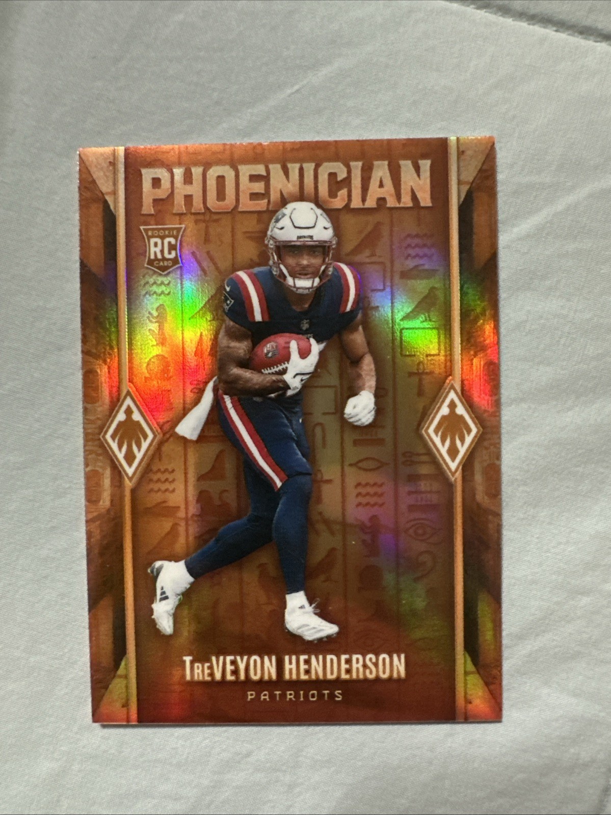 2025 Phoenix TreVeyon Henderson Rookie Phoenician SSP Case Hit #18