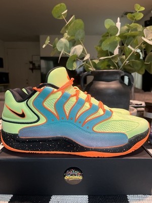 Nike KD Kevin Durant Men's Basketball Low Top Lace Up Mesh Colorblock Sneaker