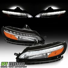 For 2014-2018 Jeep Cherokee LED DRL Running Lights Parking  Signal Left + Right