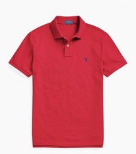 Polo Ralph Lauren Mesh Polo Shirt 2XB New RI Red Big  Tall Pony NWT