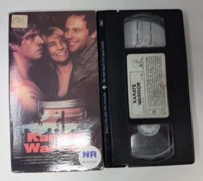 VHS: Karate Warrior (1988) Imperial Entertainment, Martial Arts, Jared Martin