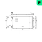 ERA engine water radiator for VW Passat Variant 2.0 TDI 1.5 TSI 1.4 T-ROC