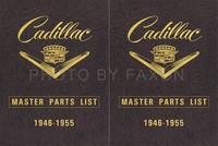 Cadillac Master Teilebuch 1955 1954 1953 1952 1951 1950 1949 1948 Katalog