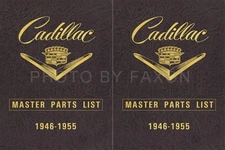 Cadillac Master Parts Book 1955 1954 1953 1952 1951 1950 1949 1948 Catalog