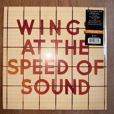 #ad PAUL MCCARTNEY AT THE SPEED OF SOUND ORANGE VINYL Sealed BEATLES $39.99