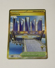 Pokemon Card TCG Full Art Levincia 244/182 Hyper Rare Destined Rivals Holo NM