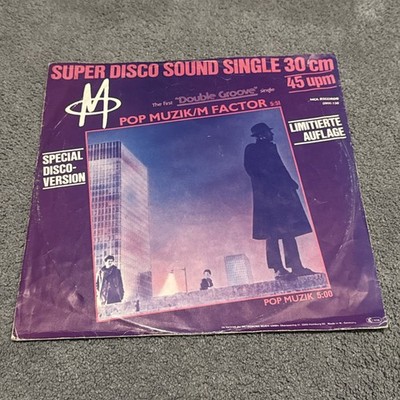 M   Pop Muzik - 1979 - Germany - Disco - Limited Edition, Special Cut - 12'' Maxi