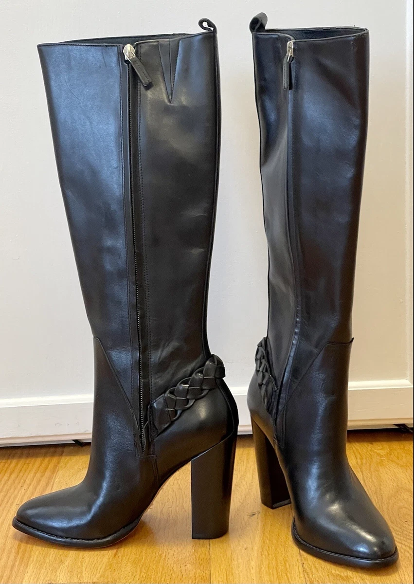 Bottines Elizabeth And James E-April Noires - Taille US 6, Cuir, Neuves Avec Boîte